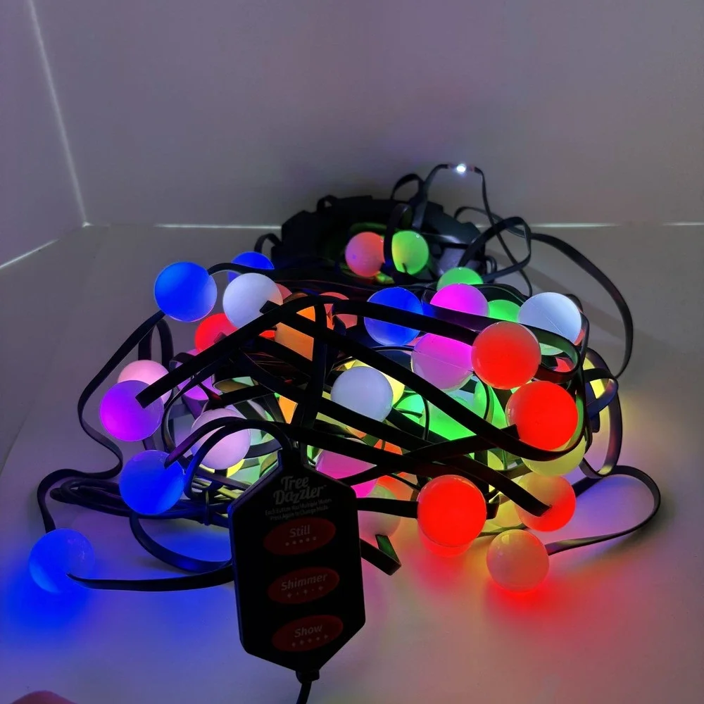 Tree Dazzler Star Shower LED Multicolor Christmas Tree Lights Tested-VIDEO